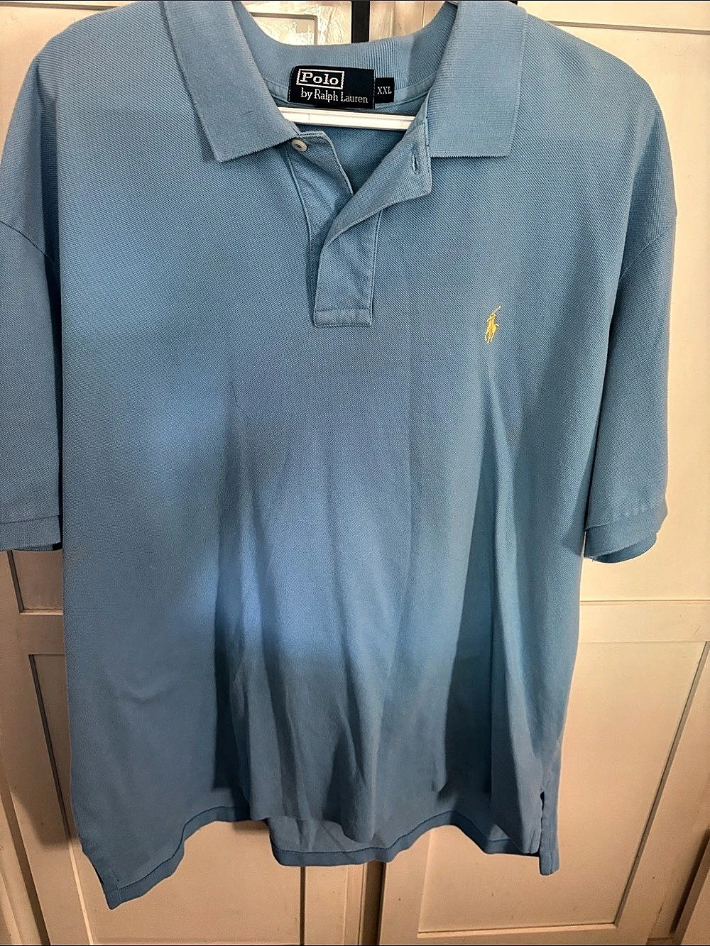 Polo by Ralph Lauren Men's Blue Polo Size XXL
